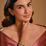 Pearl & Kundan Bracelet