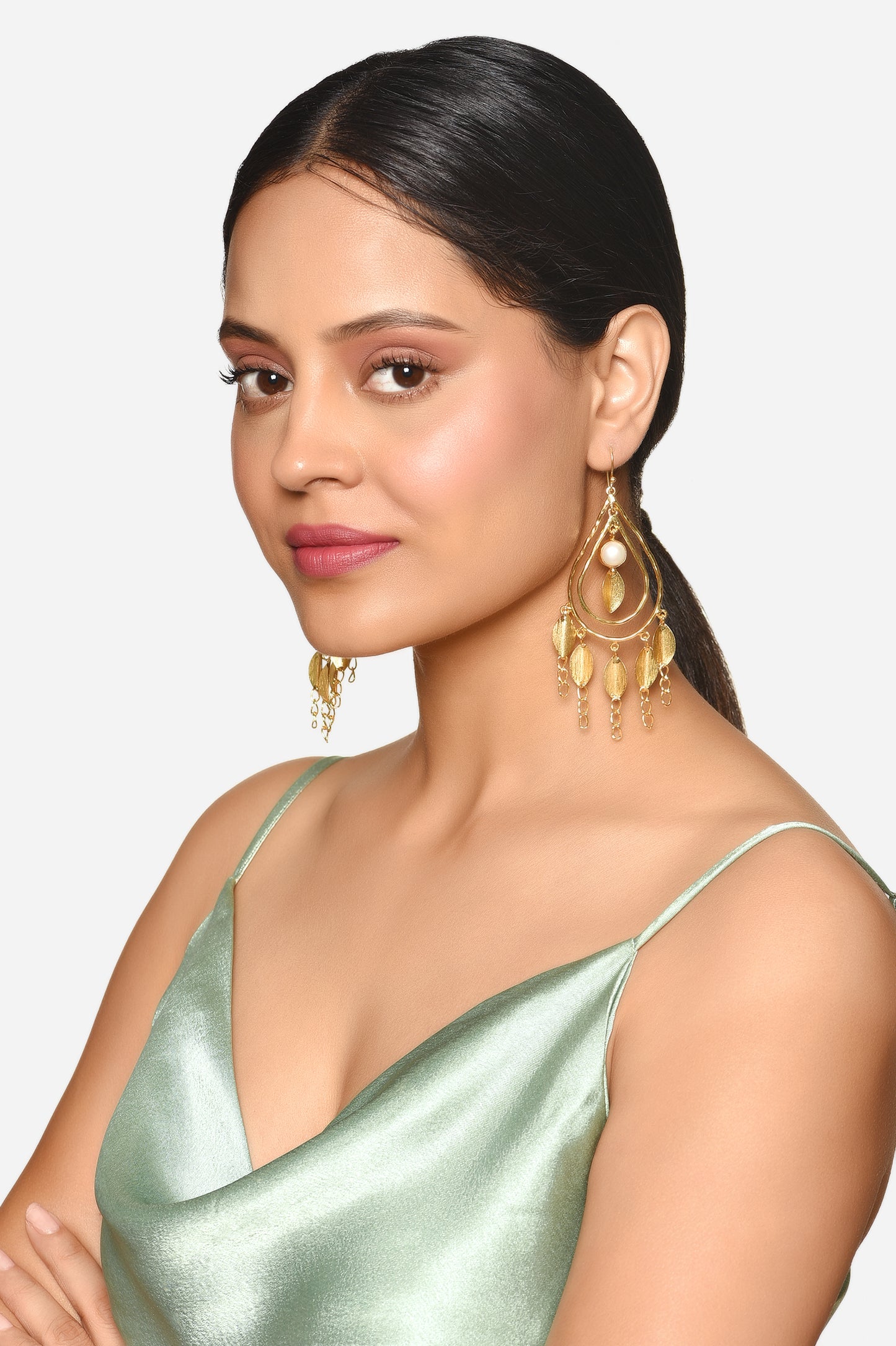 Mother Of Pearl Danglers
