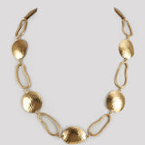 Textured Sync Contemporary Necklace