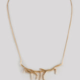 Nucleus Art Textured Contemporary Necklace