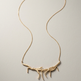 Nucleus Art Textured Contemporary Necklace