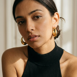 Chunky Gold Hoops